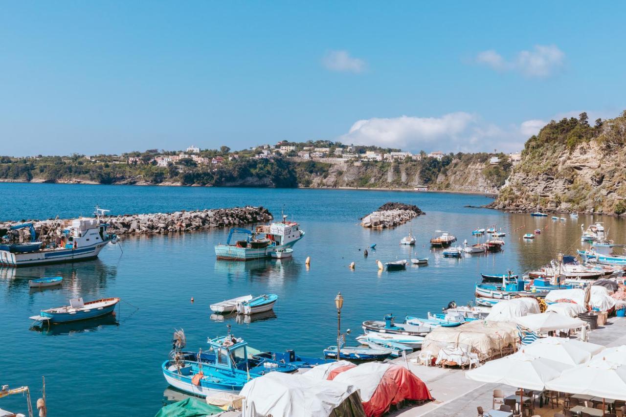 De Lamartine A Marina Di Corricella Procida Extérieur photo
